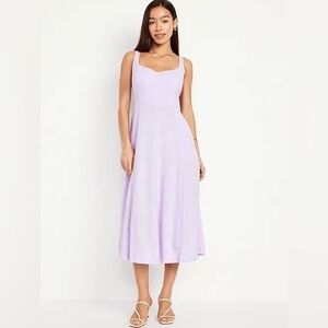 Lavender midi dress